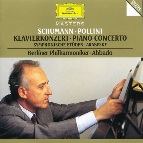 PIANO CONCERTO, SYMPHONISCHE ETUDEN, ARABESKE/ MAURIZIO POLLINI, CLAUDIO ABBADO [슈만: 피아노 협주곡, 변주곡, 아라베스케 - 폴리니, 아바도]