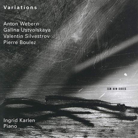 PIANO WORKS/ INGRID KARLEN [잉그리드 칼렌이 연주하는 피아노작품집 - 베베른, 우스트볼스카야 외]