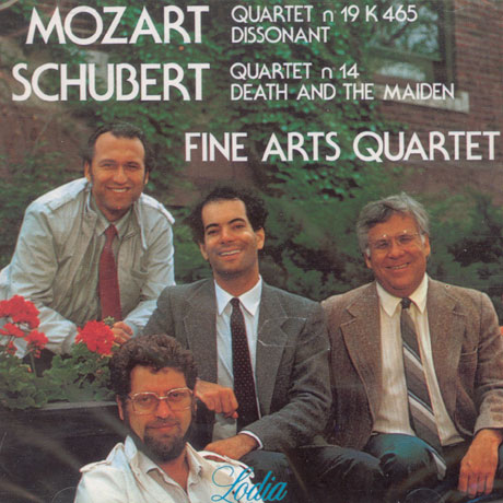QUARTET NO.19 K465 IN C DUR ETC/ FINE ARTS QUARTET