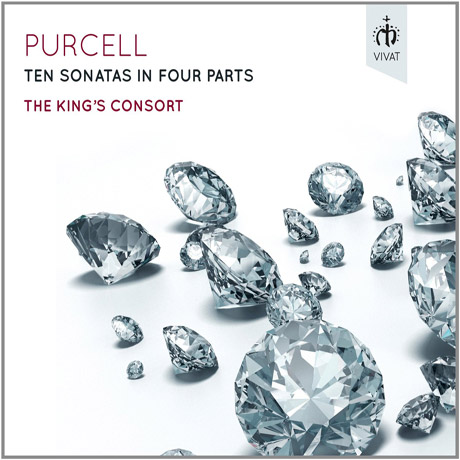 TEN SONATAS IN FOUR PARTS/ THE KING'S CONSORT [퍼셀: 4성부의 10개의 소나타 - 킹즈 콘소트]