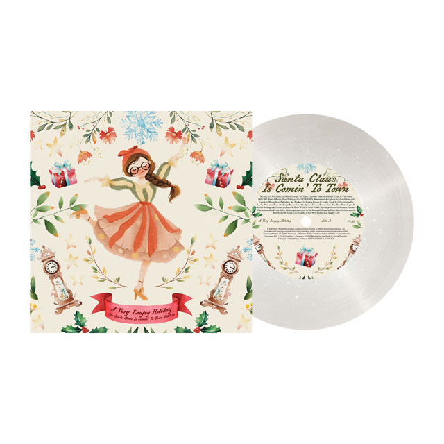 A VERY LAUFEY HOLIDAY: THE CHRISTMAS WALTZ EDITION [7” SNOW GLOBE GLITTER LP]