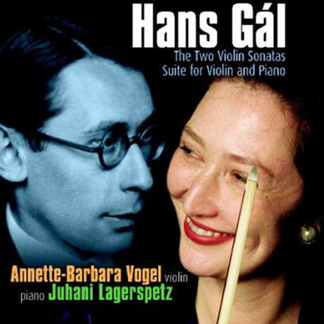 WORKS FOR VIOLIN AND PIANO/ ANNETTE-BARBARA VOGEL, JUHANI LAGERSPETZ