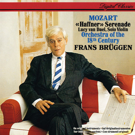 HAFFNER SERENADE/ LUCY VAN DAEL, FRANS BRUGGEN [모차르트: 하프너 세레나데 외 - 프란스 브뤼헨]
