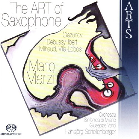 THE ART OF SAXOPHONE/ MARIO MARZI, HANSJORG SCHELLENBERGER [SACD HYBRID]