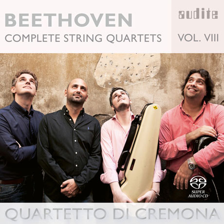 COMPLETE STRING QUARTETS VOL.8/ QUARTETTO DI CREMONA [SACD HYBRID] [크레모나 쿼텟: 베토벤 현악사중주 8집]
