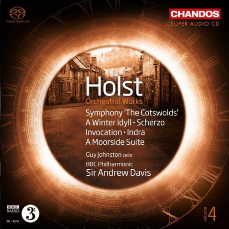 ORCHESTRAL WORKS 4 : SYMPHONY 'THE COTSWORLDS', A WINTER IDYLL, SCHERZO/ NEEME JARVI, ANDREW DAVIS [SACD HYBRID] [홀스트: 관현악 작품집 4 - 코츠월즈 교향곡, 겨울 목가, 교향시 인드라 외]