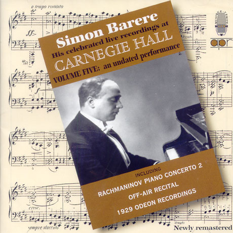 CARNEGIE HALL RECORDINGS VOL.5