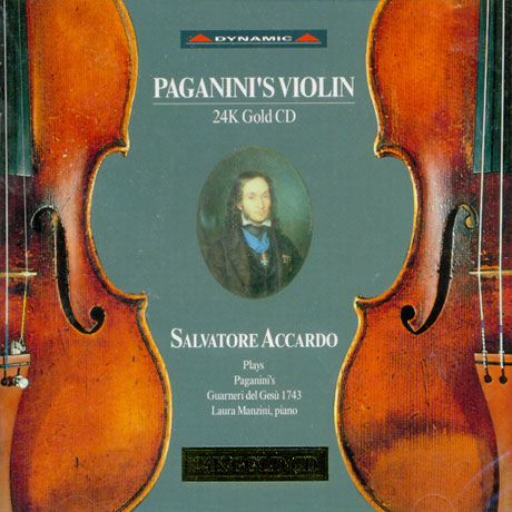 PAGANINI`S VIOLIN/ LAURA MANZINI [24K GOLD] [살바토레 아카르도: 파가니니 베스트]