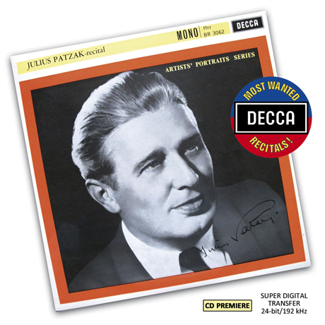 RECITAL [DECCA MOST WANTED RECITALS] [율리우스 파차크: 리사이틀]