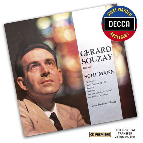 SCHUMANN: DICHTERLIEBE [DECCA MOST WANTED RECITALS] [제라르 수제: 슈만 - 시인의 사랑]