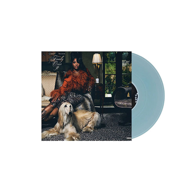 FINALLY OVER IT: FOR BETTER EDITION [TRANSPARENT LIGHT BLUE LP]