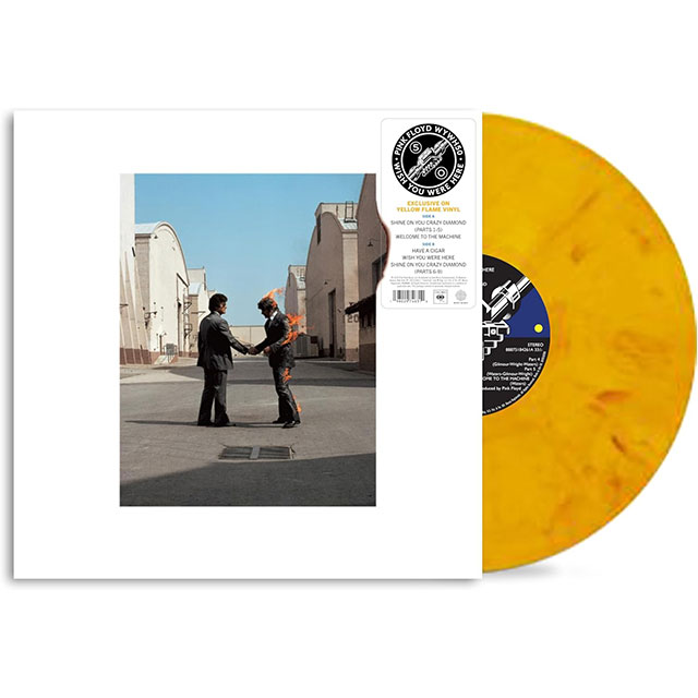 WISH YOU WERE HERE [50TH ANNIVERSARY] [YELLOW FLAME LP]