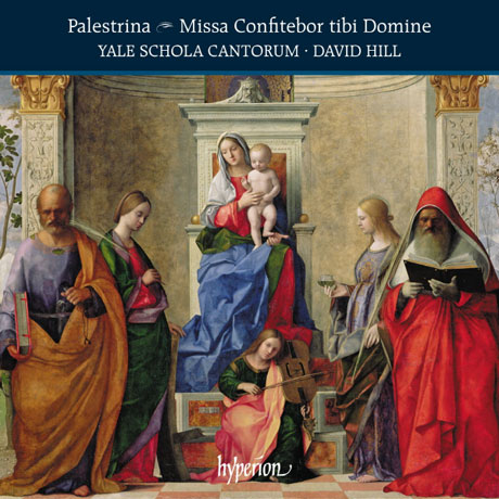 MISSA CONFITEBOR TIBI DOMINE/ YALE SCHOLA CANTORUM, DAVID HILL [팔레스트리나: 미사 마음을 다해 주님을 찬송하라 외 - 예일 스콜라 칸토룸 & 힐]