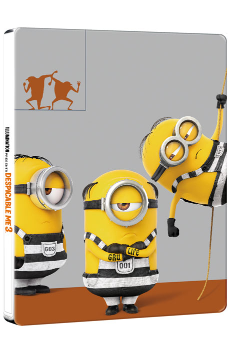 [한정판 스틸북 할인전] 슈퍼배드 3 [3D+2D] [DESPICABLE ME 3]