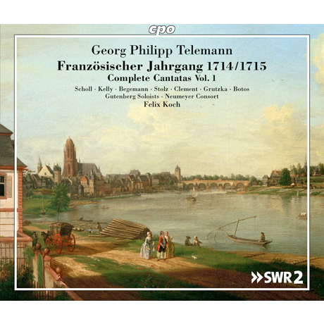 FRANZOSISCHER JAHRGANG 1714/1715: COMPLETE CANTATAS VOL.1/ FELIX KOCH [텔레만: 프랑스 사이클 칸타타 1집]