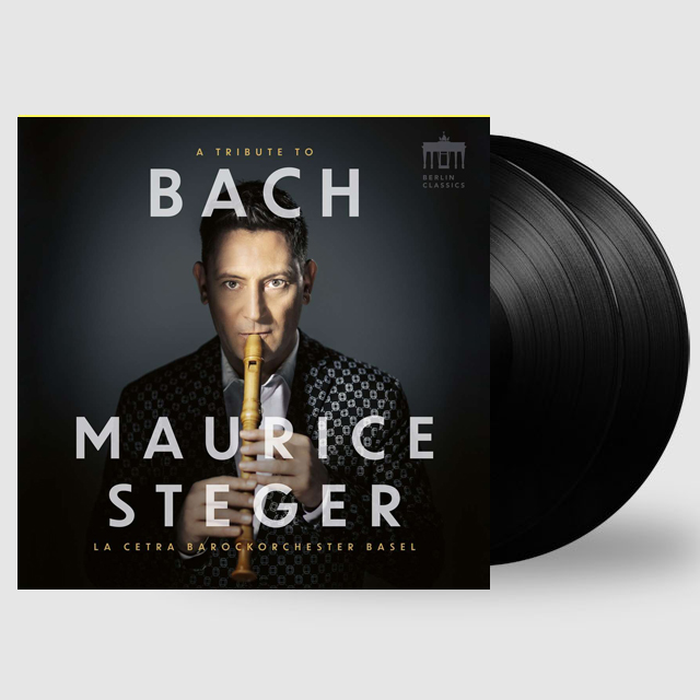A TRIBUTE TO BACH/ MAURICE STEGER  [모리스 슈테거: 바흐 헌정 앨범
] [180G LP]