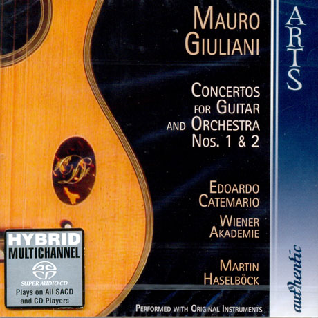 CONCERTOS FOR GUITAR AND ORCHESTRA NOS.1 & 2/ EDOARDO CATEMARIO, MARTIN HASELBOCK [SACD HYBRID]