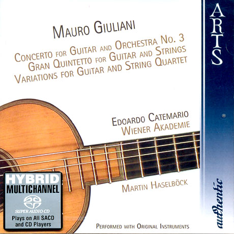 CONCERTOS FOR GUITAR AND ORCHESTRA NO.3/ EDOARDO CATEMARIO, MARTIN HASELBOCK [SACD HYBRID]