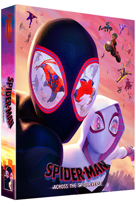 스파이더맨: 어크로스 더 유니버스 4K UHD+BD [B1 렌티큘러 풀슬립 스틸북 한정판] [SPIDER-MAN: ACROSS THE SPIDER-VERSE]