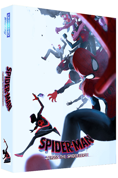 스파이더맨: 어크로스 더 유니버스 4K UHD+BD [B2 렌티큘러 풀슬립 스틸북 한정판] [SPIDER-MAN: ACROSS THE SPIDER-VERSE]