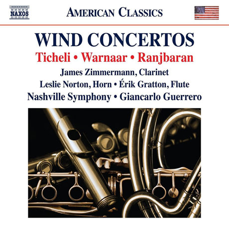 WIND CONCERTOS/ JAMES ZIMMERMAN, GIANCARLO GUERRERO [티첼리, 워나, 라니바란: 관악 협주곡 작품집]