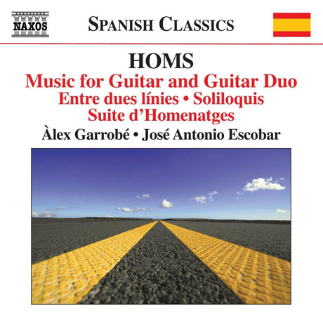MUSIC FOR GUITAR AND GUITAR DUO/ ALEX GARROBE, JOSE ANTONIO ESCOBAR [호아킴 홈즈: 독주 기타와 기타 듀오를 위한 작품 전집 - 가로베 & 에스코바르]