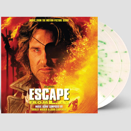 ESCAPE FROM L.A. [TEST TUBE CLEAR WITH PLUTOXIN VIRUS GREEN SPLATTER LP] [LA 탈출] [한정반]