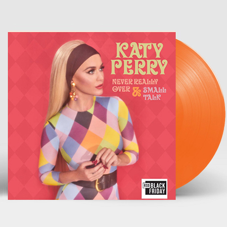 NEVER REALLY OVER & SMALL TALK [RSD BLACK FRIDAY] [180G 12” SINGLE ORANGE LP]