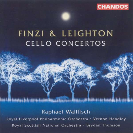 CELLO CONCERTOS/ RAPHAEL WALLFISCH, BRYDEN THOMSON [핀지 & 레이튼: 첼로협주곡]