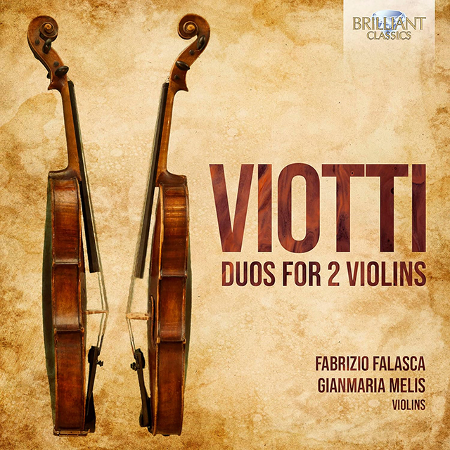DUOS FOR 2 VIOLINS/ FABRIZIO FALASCA, GIANMARIA MELIS [비오티: 바이올린 이중주 - 파브리치오 팔라스카, 지안마리아 멜리스]