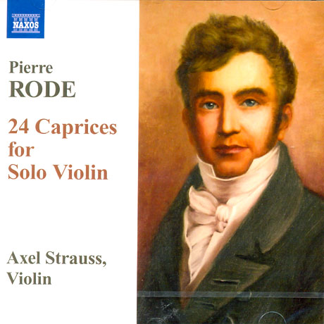 24 CAPRICES FOR SOLO VIOLIN/ AXEL STRAUSS