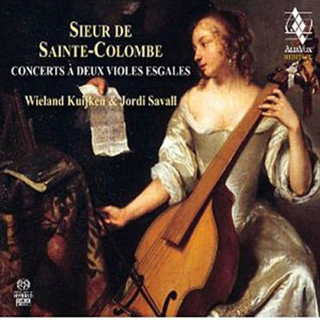 CONCERTS A DEUX VIOLES ESGALES/ JORDI SAVALL, WIELAND KUIJKEN [SACD HYBRID] [생트 콜롱브: 2대의 비올을 위한 연주회용 작품 - 조르디 사발, 빌란트 카위컨]