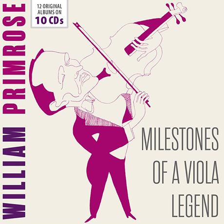 MILESTONES OF A VIOLA LEGEND [오리지널 앨범: 브람스, 드보르작, 마스네 외 - 윌리엄 프림로즈]