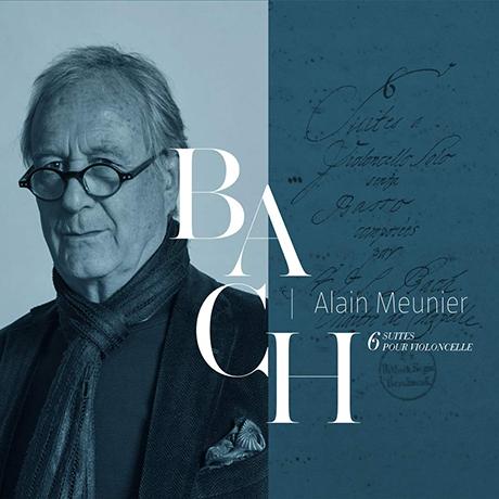 6 SUITES POUR VIOLONCELLE/ ALAIN MEUNIER [바흐: 무반주 첼로 모음곡 전곡 - 알랭 뫼니에]