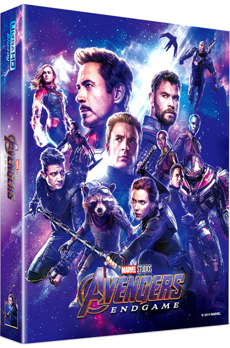 어벤져스: 엔드게임 4K UHD+BD+보너스 [B2 렌티큘러 풀슬립 스틸북 한정판] [AVENGERS: ENDGAME]