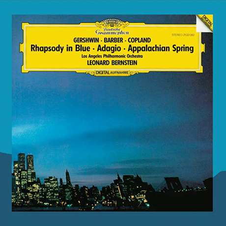 RHAPSODY IN BLUE, ADAGIO, APPALACHIAN SPRING/ LEONARD BERNSTEIN [GRANDPRIX] [거쉬인: 랩소디 인 블루, 바버: 아다지오, 코플랜드: 아팔래치아의 봄 - 번스타인]