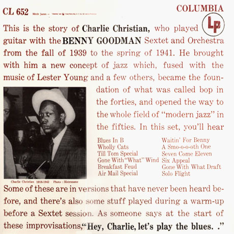 WITH THE BENNY GOODMAN SEXTET AND ORCHESTRA [LP]