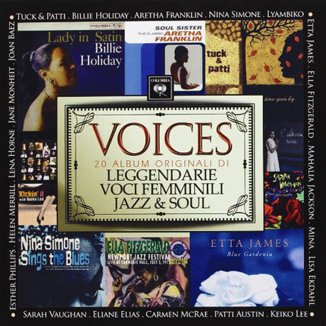 VOICES: 20 ALBUM ORIGINALI DI LEGGENDARIE VOCI FEMMINILI JAZZ & SOUL