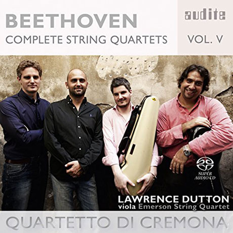 COMPLETE STRING QUARTETS VOL.5/ QUARTETTO DI CREMONA [SACD HYBRID] [크레모나 쿼텟: 베토벤 현악사중주 5집]