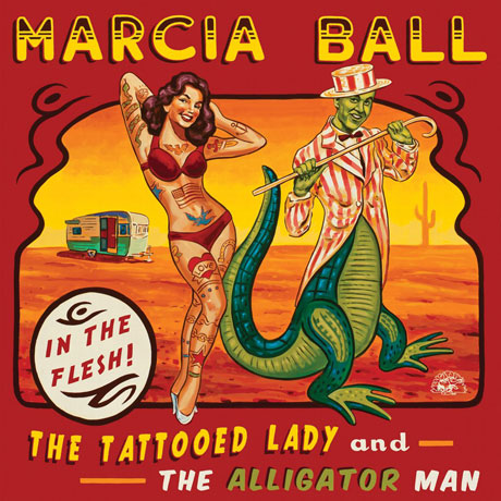 THE TATTOOED LADY AND THE ALLIGATOR MAN