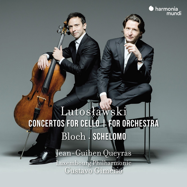 CONCERTOS FOR CELLO, FOR ORCHESTRA & SCHELOMO/ GUSTAVO GIMENO [루토스와프스키, 블로흐: 첼로 협주곡, 관현악을 위한 협주곡 - 구스타보 히메노]