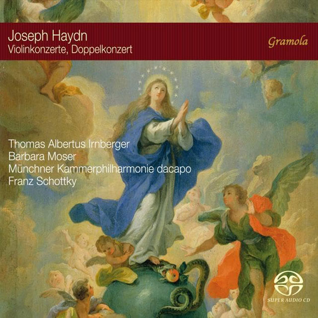 CONCERTO FOR VIOLIN AND ORCHESTRA/ THOMAS ALBERTUS IRNBERGER [SACD HYBRID] [하이든: 바이올린 협주곡 1, 4번, 바이올린과 건반을 위한 협주곡 - 토마스 알베르투스 이른베르거]