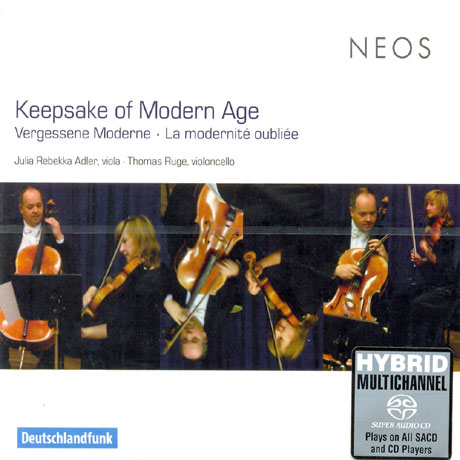 WORKS FOR VIOLA AND VIOLONCELLO/ JULIA REBEKKA ADLER/ THOMAS RUGE [SACD HYBRID]