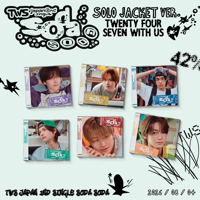SODA SODA [JAPAN 2ND SINGLE] [SOLO JACKET VER] [6종 세트]