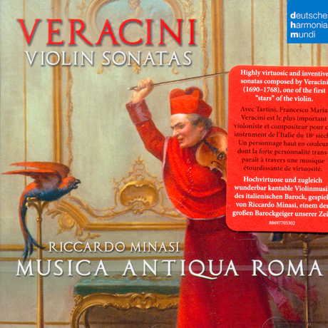VIOLIN SONATAS/ RICCARDO MINASI, MUSICA ANTIQUA ROMA