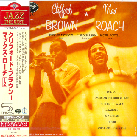CLIFFORD BROWN AND MAX ROACH [SHM-CD]
