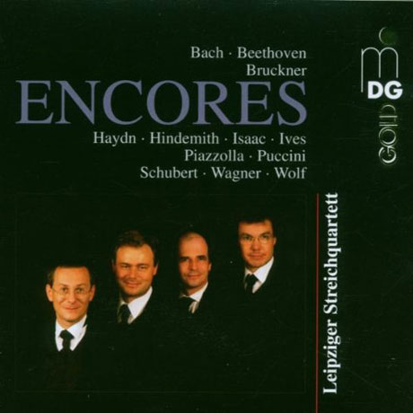 ENCORES/ LEIPZIGER STREICHQUARTETT [라이프치히 사중주: 앙코르 - 실내악 소품집]
