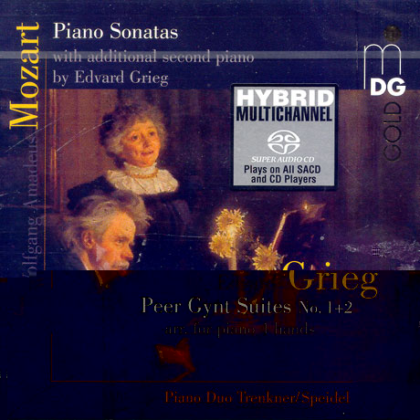 PIANO SONATAS & PEER GYNT/ PIANO DUO TRENKNER, SPEIDEL [SACD HYBRID]