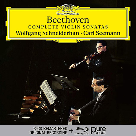 COMPLETE VIOLIN SONATAS/ WOLFGANG SCHNEIDERHAN, CARL SEEMANN [3CD+BDA] [베토벤: 바이올린 소나타 전집 - 볼프강 슈나이더한]