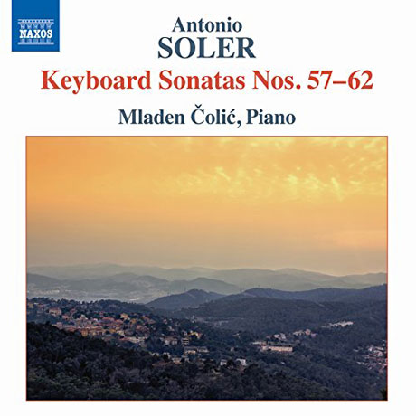 KEYBOARD SONATAS NOS.57-62/ MLADEN COLIC [솔레르: 건반 소나타]
